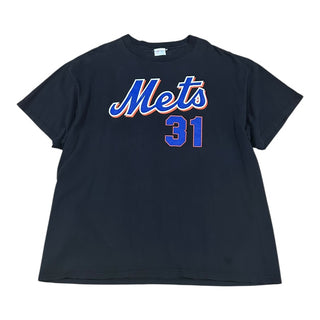New York Mets Mike Piazza Jersey Tshirt Sz L