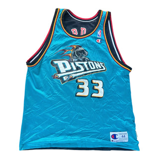 90s Bulls/Pistons Reversible Jordan/Hill Jersey size 44/L