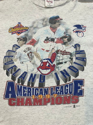 1997 Indians ALCS Tshirt size L