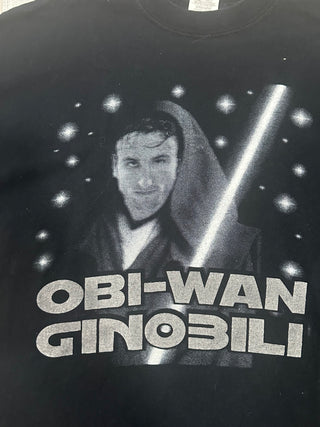 Spurs Obi One Ginobili Tshirt size L