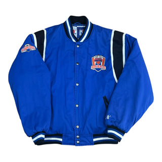 90s Knicks Logo Athletic Varsity Jacket size Large
