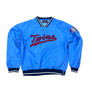 Minnesota Twins Pullover Jacket Sz M (nj)