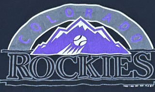 Colorado Rockies Logo Tshirt Sz L