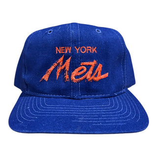 New York Mets Script Snapback hat