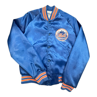 80s Mets Satin Chalk Line Jacket size Small