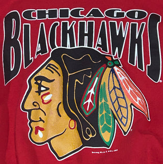 Chicago Blackhawks Logo Crewneck sz L