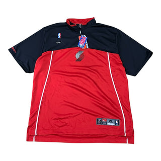 Portland Trail Blazers Half Zip Warm Up size XL