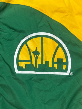 90s Seattle SuperSonics Warm Up Jacket size Small