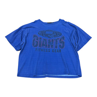 New York Giants Cropped Tshirt Sz XL