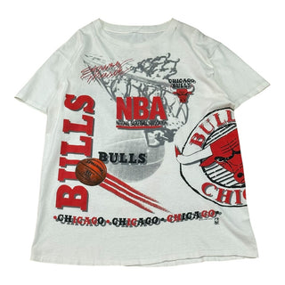 Chicago Bulls Aerial Assualt Aop Wrap Around Tshirt Sz M