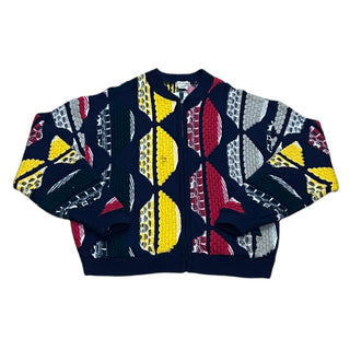 Full Sip Coogi Style Cable Knit Sweater Sz XXXL