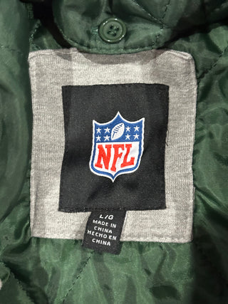 1969  New York Jets Super Bowl Champions Hooded Sweatshirt Sz L