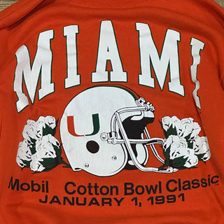 1991 Hurricanes Cotton Bowl Crewneck size L