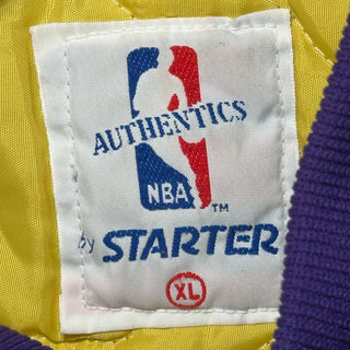 Los Angeles Lakers Satin Jacket Sz L
