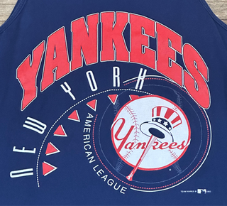 New York Yankees Swirl Tank Top Sz XL
