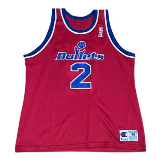 Washington Bullets Chris Webber Jersey sz 48