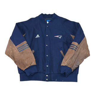 New England Patriots Varsity Style Jacket Sz L