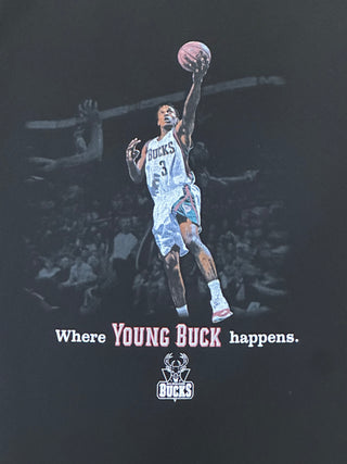 Milwaukee Bucks Brandon Jennings T-shirt sz L