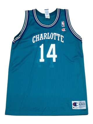 Youth XL Hornets Anthony Mason Jersey