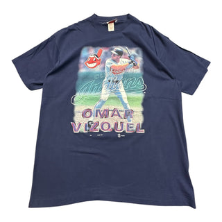 1997 Indians Omar Vizquel Tshirt size XL
