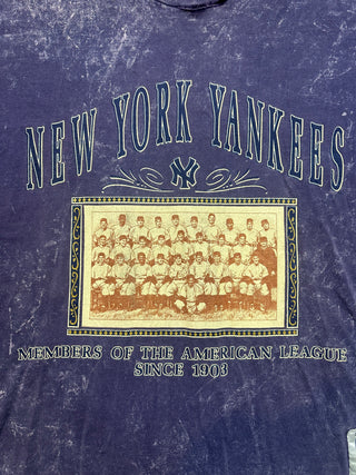 1903 Yankees Marble Purple Tshirt size L