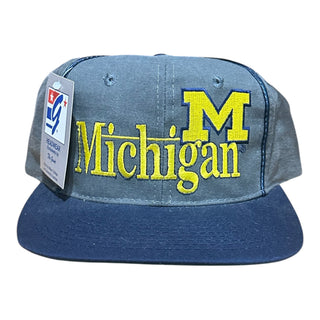 90s Michigan Wolverines Nylon SnapBack