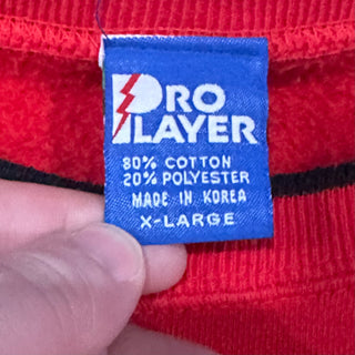 San Francisco 49ers Stripes Sleeve Crewneck sz xL