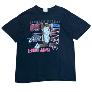 2009 Regular Season MVP LeBron James Tshirt Sz L (NJ)