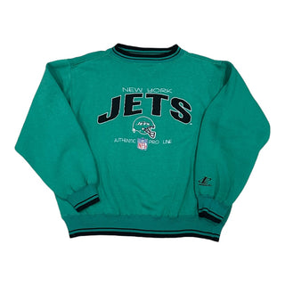 Jets Logo Athletic Crewneck size L