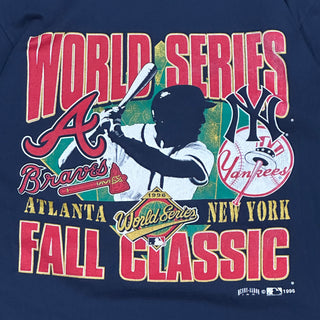 1996 World Series Yankees Braves Tshirt Sz L
