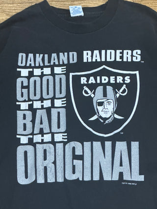 Oakland Raiders Good Bad Original Tshirt Sz L