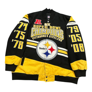 Steelers 6X Super Bowl Champions Jacket size 3X