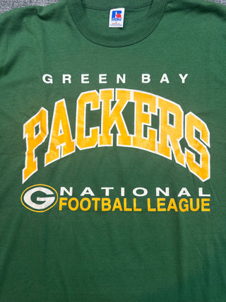 Packers Arch Russell Athletic Tshirt size Large