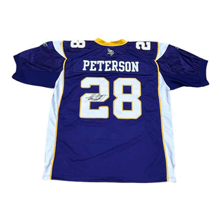 Minnesota Vikings Adrian Peterson Authentic Jersey Sz 52