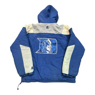 90s Duke Blue Devils Pullover Jacket size XL