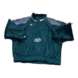 New York Jets Pullover Jacket Sz XL