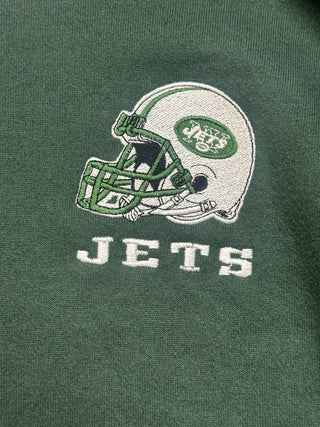 Jets Embroidered Crewneck size L