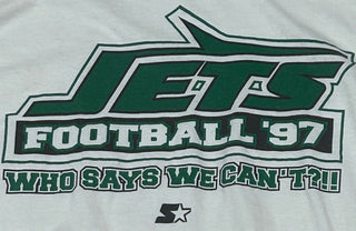 1997 Jets Football Tshirt Sz XL