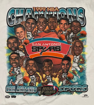 1999 Spurs Champions Tshirt size XL