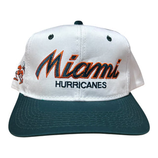 Miami Hurricanes Script Snapback