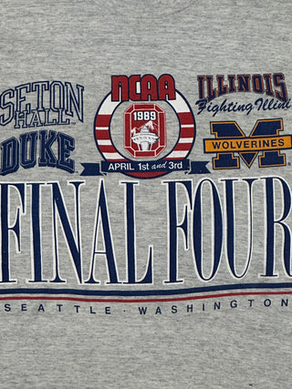 1989 Final Four Tshirt Sz XL