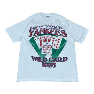 1995 Yankees vs. Braves Wild Card Tshirt size L/XL