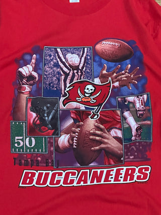 Tampa Bay Buccaneers Collage Tshirt SzXL
