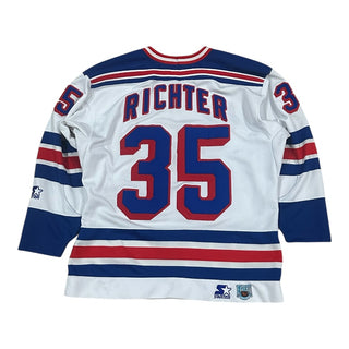 90s NY Rangers Mike Richter Authentic Jersey size Large