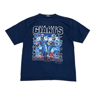 Giants Lightning Thunder Tshirt size L