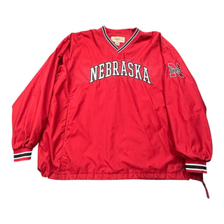 Nebraska Pullover Windbreaker Jacket size 2XL