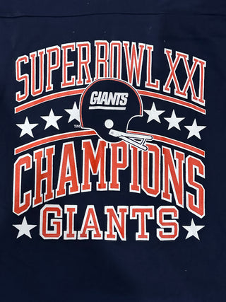 1990 Giants Super Bowl Shirt size L