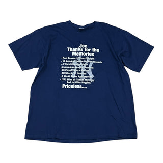 New York Yankees Joe Torre Memories Tshirt Sz XL