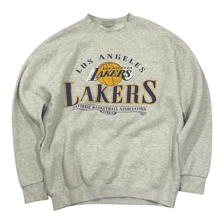 Los Angeles Lakers Spellout Crewneck sz XL ( MS2)