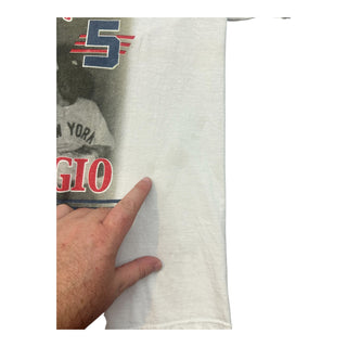 1999 Yankees DiMaggio Tribute Tshirt size XL